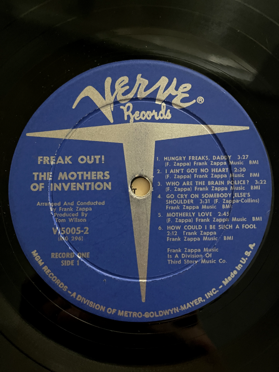 The Mothers of Invention - Freak Out! (Original 1966 Mono US w/Hot