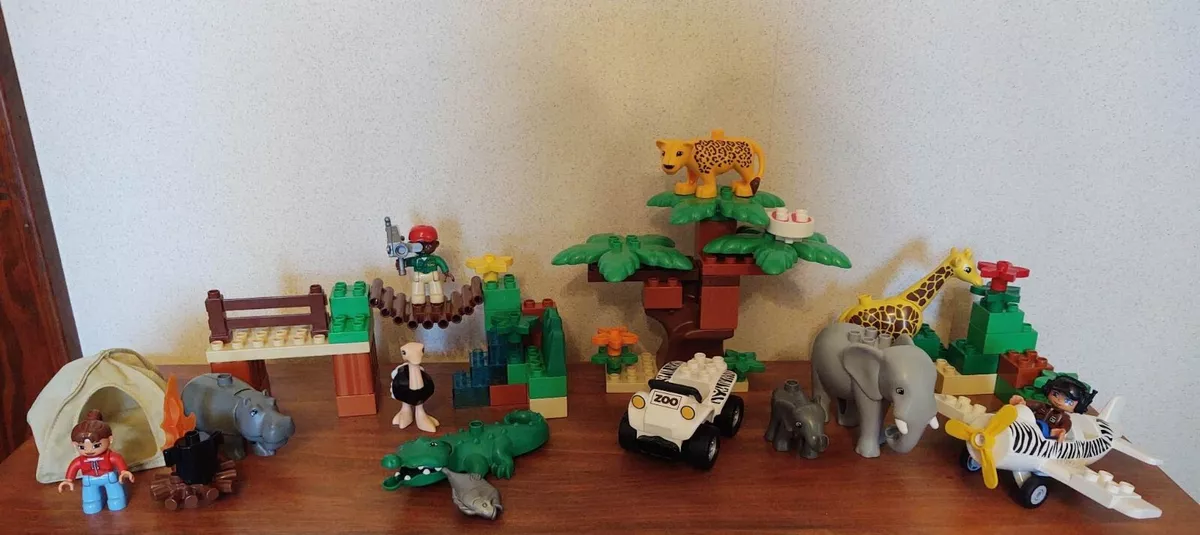 Retired Rare 2012 LEGO Duplo 6156 Photo Safari 100 Complete Used w o box