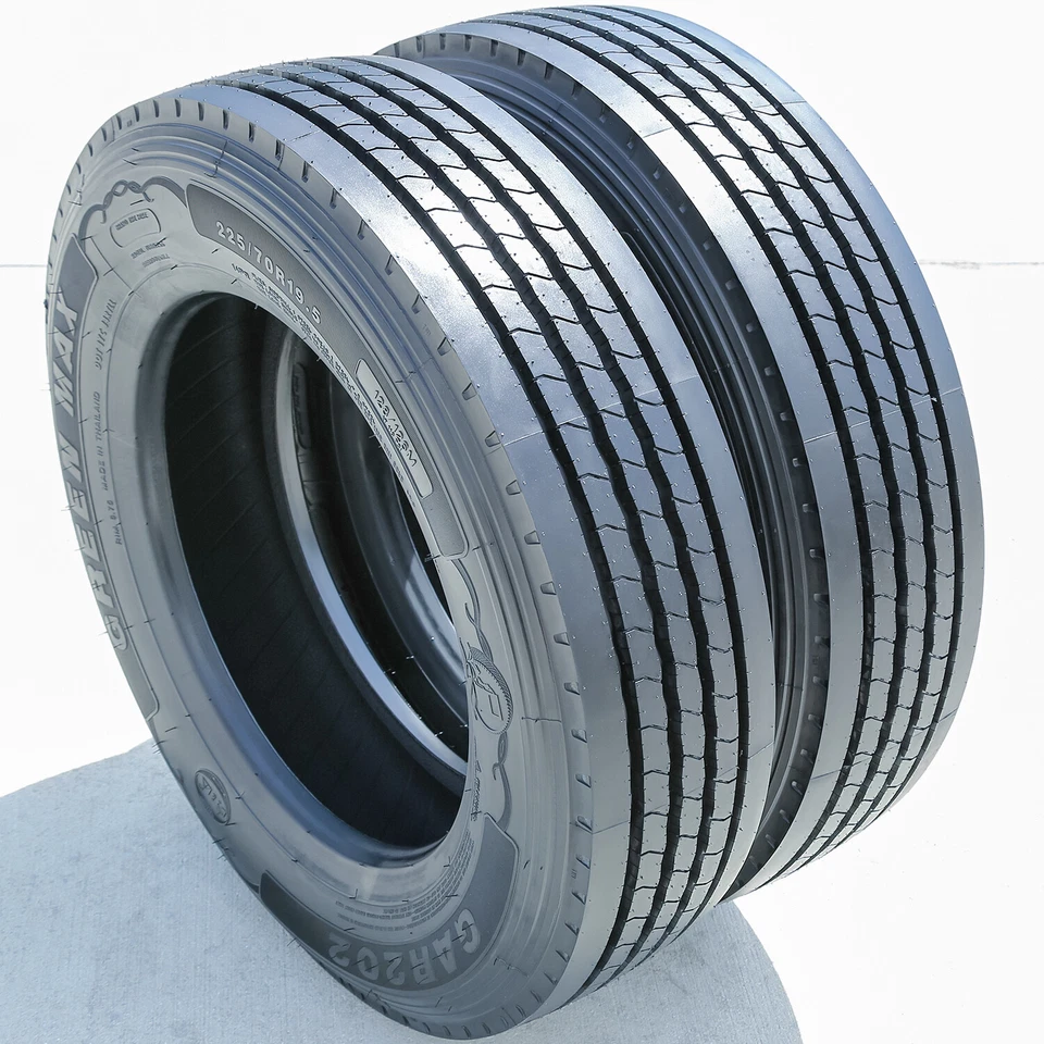 2 Tires Green Max GAR202 225/70R19.5 Load G 14 Ply All Position Commercial - Изображение 3 из 4