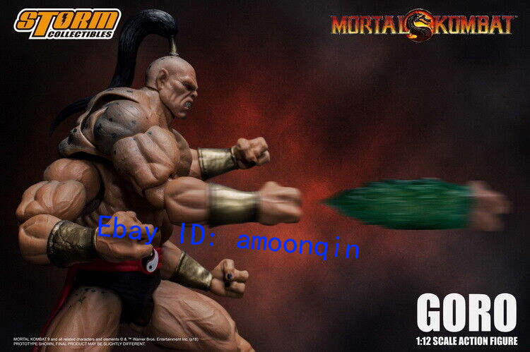 Storm Mortal Combat SHOKAN GORO Blood Stained Version 1/12 Male 6