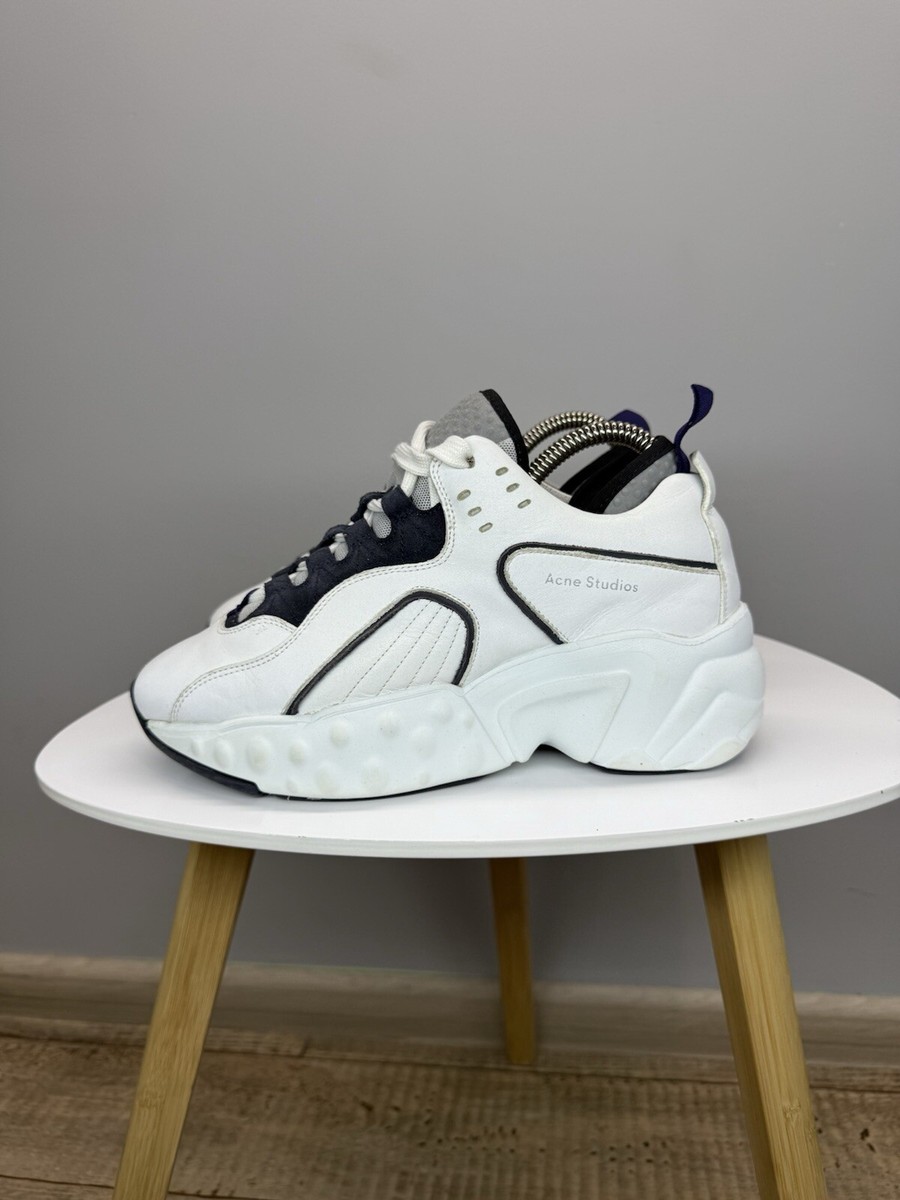 Acne Studios Manhattan White Sneaker UK 3 EU 36 Big In Size