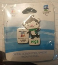 Miga Mascot  Pin _ Vancouver  2010 Olympics _Sealed