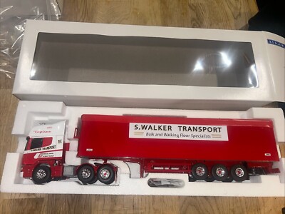 Eligor 1/43 Scale 112742 Scania S4 Topline Truck & Walking Floor Trailer Walker