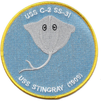 USS Stingray C-2 SS-13 Dessel Submarine Patch