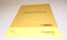 HEATHKIT Assembly Manual for TACHOMETER Model MI-18 (1969) * Original * Foldouts