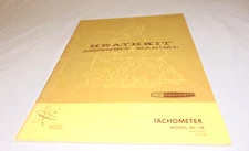 HEATHKIT Assembly Manual for TACHOMETER Model MI-18 (1969) * Original * Foldouts