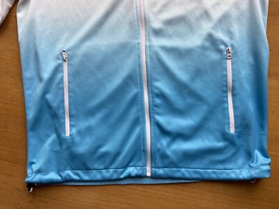 LAZIO FOOTBAL SOCCER TRACK JACKET MACRON sz M MEN BLUE | eBay