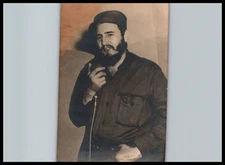 CUBA CUBAN REVOLUTION LEADER FIDEL CASTRO PORTRAIT NARANJO ORIG PHOTO 200