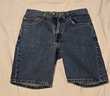 Vintage Levis 505 Regular Fit SHORTS - Factory Code 554 - Made in USA - W32