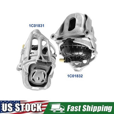 2X Electric Engine Motor Mount Fit For Audi A6 C8 A7 Q7 Q8 4M 2.0T 4M0199371ET