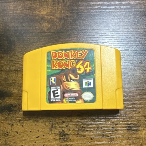 Authentic Nintendo Donkey Kong 64 Game Cartridge Nintendo 64