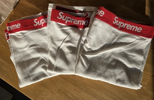 Supreme 3x Boxer Slip Hanes XL comme neuf StockX vérifié