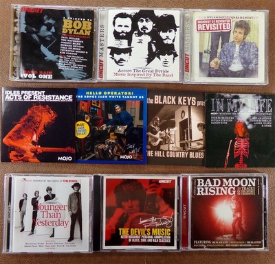 10 CDs: Rock Sampler CD Lot, Uncut/Mojo UK Compilation Collection Indie Alt Punk
