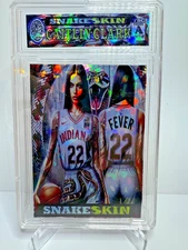 2025 WNBA FEVER Caitlin Clark  Snake Ice Refractor Anime SP/200  rc r3