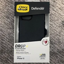 New OtterBox Defender Case With Holster for iPhone 13 & iPhone 14 (6.1) black