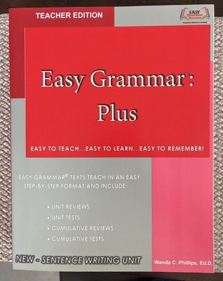 Easy Grammar Plus (Teacher edition)