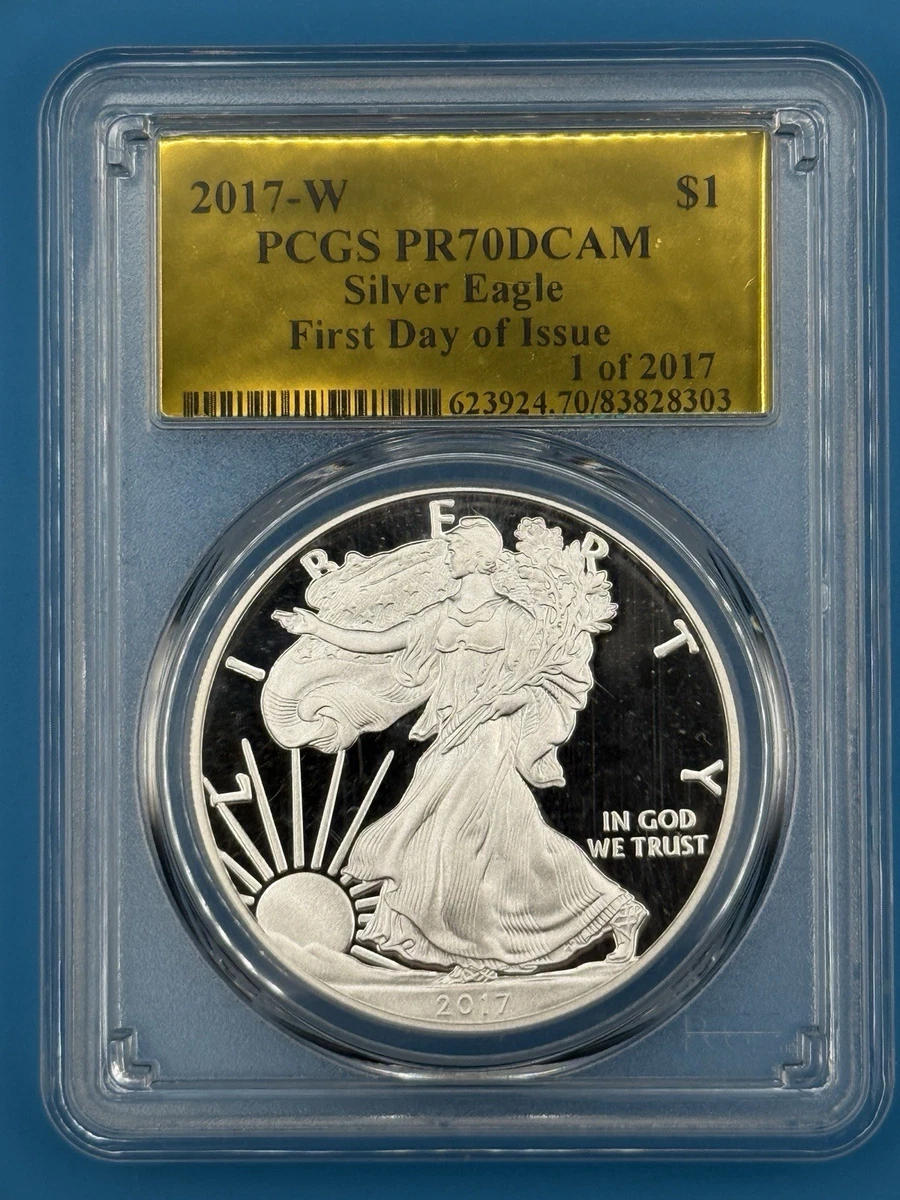 PCGS Certified Silver Bullion 2017 1 oz Precious Metal Content per