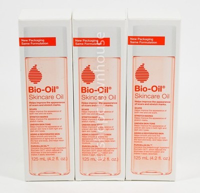 3 BIO-OIL Skincare Oil for Scars Stretch Marks Dehydrated Skin 4.2oz hydration