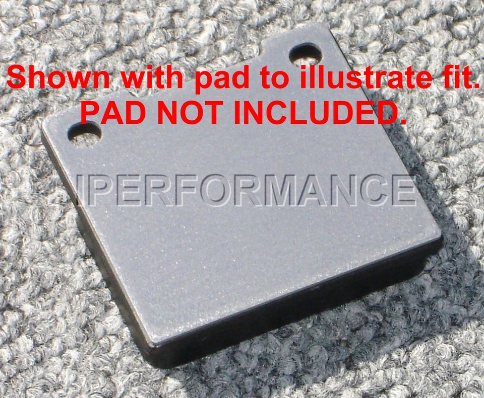 Juego de protector térmico de cuña de pastillas de freno de titanio para Lotus Elan S2, 3, 4, SE 1964-1973 Fr Foto 2 de 3