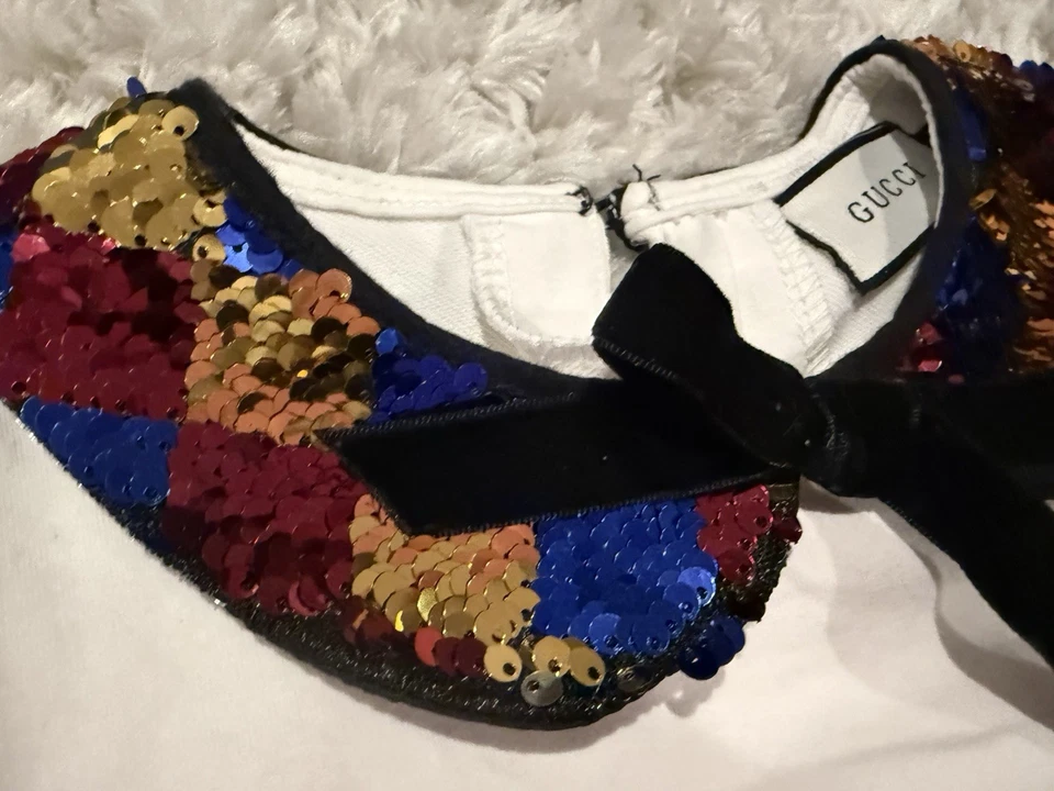 Kids Gucci Long sleeve Shirt With Collar Small - Image 3 of 4