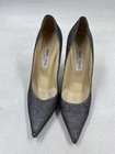 Jimmy Choo London Black Glitter Pumps W 8.5 — photo 2