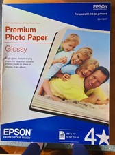Epson Premium Photo paper Glossy 8.5x11 30 Sheets S041667