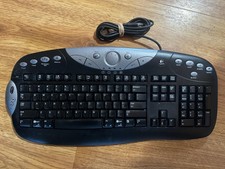 Logitech Elite Keyboard Wired USB Ergonomic