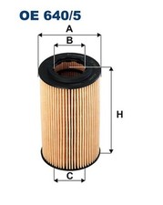 &Ouml;lfilter FILTRON OE 640/5 Filtereinsatz f&uuml;r MERCEDES JEEP CHEROKEE W203 W163 Bus