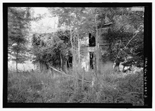 East elevation farmhouse detail - Jacob Furl Henkle Farmstead, West Millville