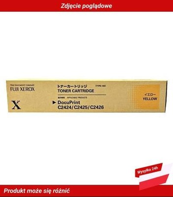 CT200258 Fuji Xerox DOCUPRINT C2425 z tonerem Żółty