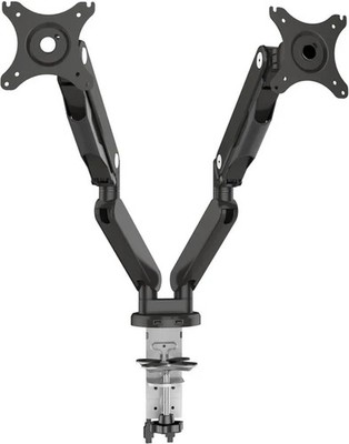 Office Star - Double Monitor Arm 17''-30'' Black