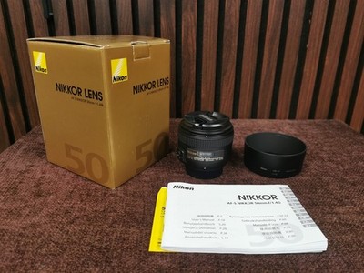 Nikon AF-S FX NIKKOR 50mm f/1.4 G Lens - EXCELLENT CONDITION