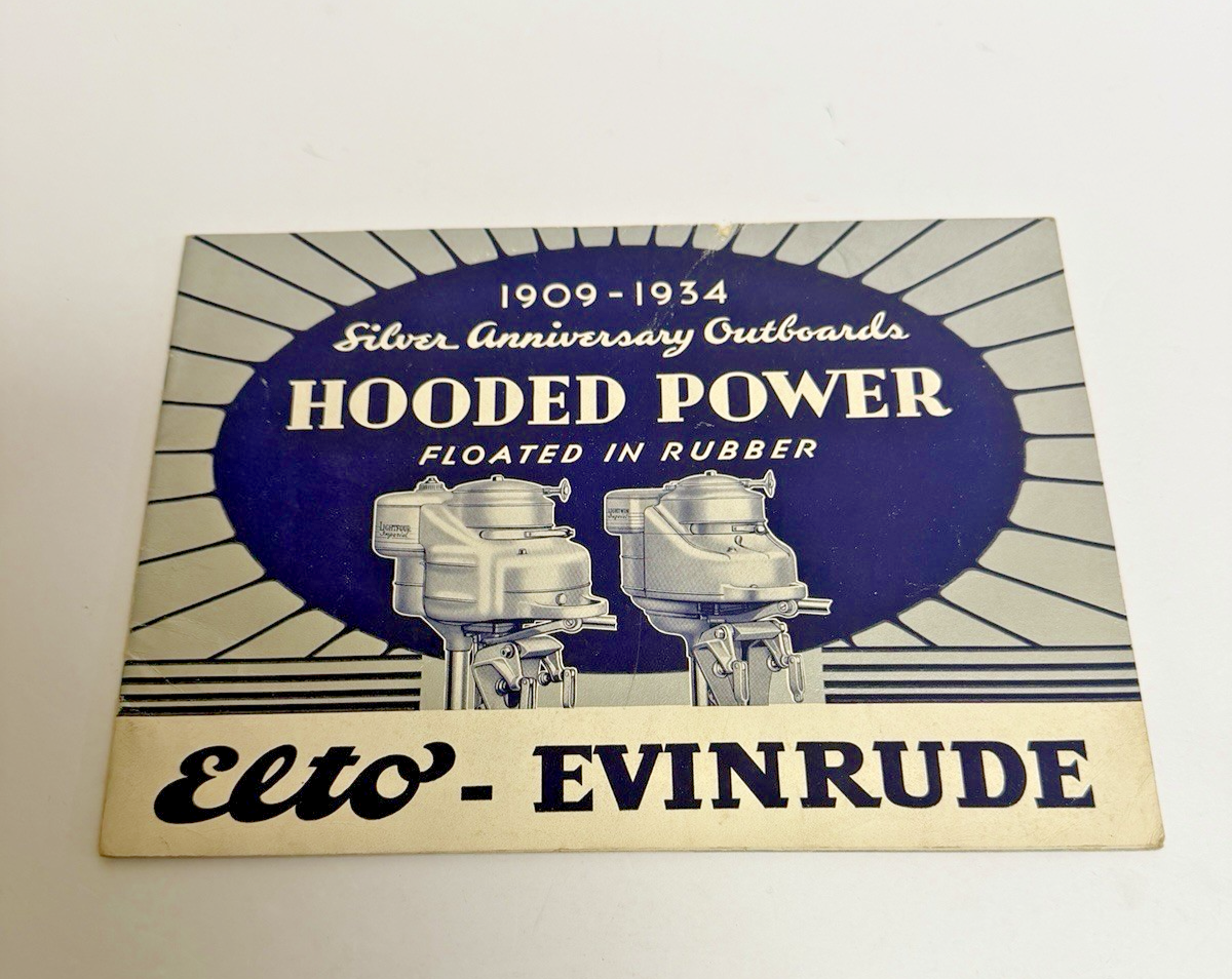 1930 Elto Moteur Bateau Hors-Bord Moteur Evinrude Motomarine Ad Bf58