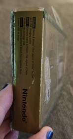 Nintendo Game & Watch Legend of Zelda  Vintage Handheld VideoGame Clock BOX ONLY