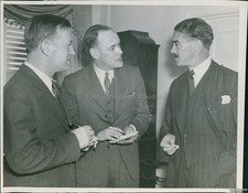 1940 Major Casey Minister To Us From Australia Arthur Bailey Wirephoto 7x9