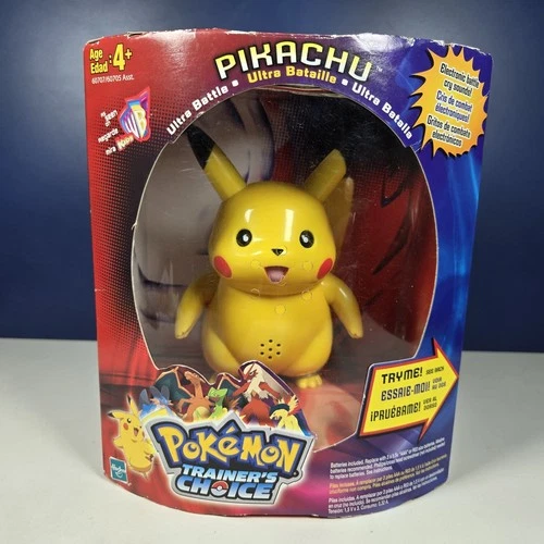 Pokemon Trainer’s Choice Pikachu Ultra Battle Electronic Sealed Box Vintage