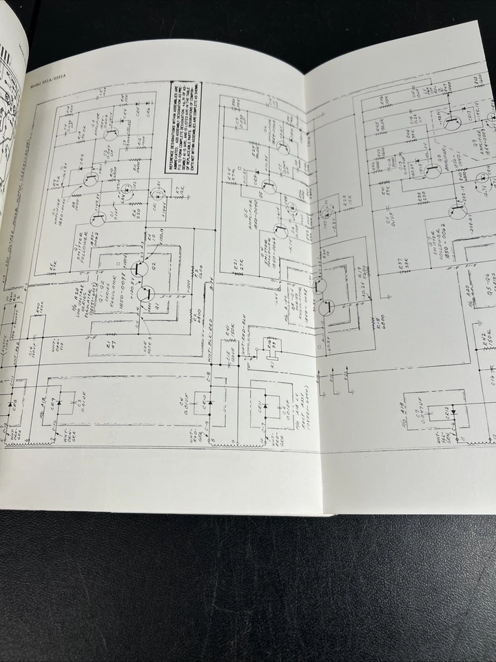 Preliminary Operating & Servicce Manual Model 851A/8551A Spectrum Analyzer - Image 3 of 4
