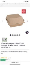 Cardboard Burger Boxes