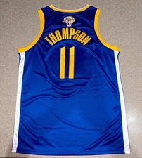 11 Klay Thompson Golden State Warriors Nike Swingman Stitched Jersey XL 52