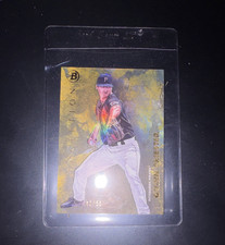 Topps 2021 Bowman Inception Quinn Priester #57 Gold Foil /50 Rookie