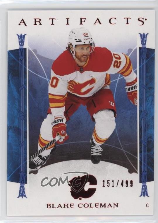 2022-23 Upper Deck Artifacts Ruby 151/499 Blake Coleman #8 0lv3