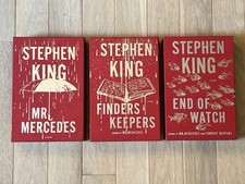 Stephen King - Mr. Mercedes Bill Hodges Trilogy 3 RARE Cemetery Dance slipcases