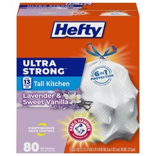 Hefty Ultra Strong 13 Gallon Trash Bags, Tall...