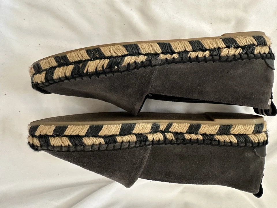 Alpargata plana de gamuza Rag and Bone para mujer azul marino excelente estado talla 38,5 Foto 3 de 4