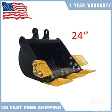 600mm Bucket 24" Bucket with Tooth for 1 Ton Mini Excavator AGT