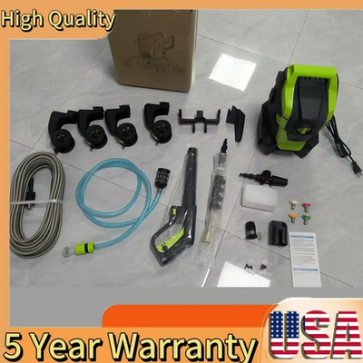 #ad Max 2500 PSI Pressure Washer 110V Electric Power Washer with 52FT Hosenozzle US $125.99