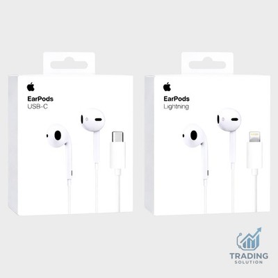 Original Apple EarPods USB-C oder Lightning Anschluss für iPhone, iPad Kopfhörer