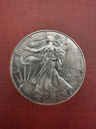 2014 American Eagle Silver Dollar  1 oz .999 Silver Uncirculated