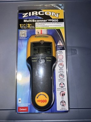 Zircon MultiScanner HD900 OneStep Multi-Function Wall Scanner Model-Open Box