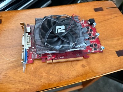 POWER COLOR RADEON HD 5750 512MB DDR5 PCI-E GRAPHICS CARD DVI HDMI VGA 